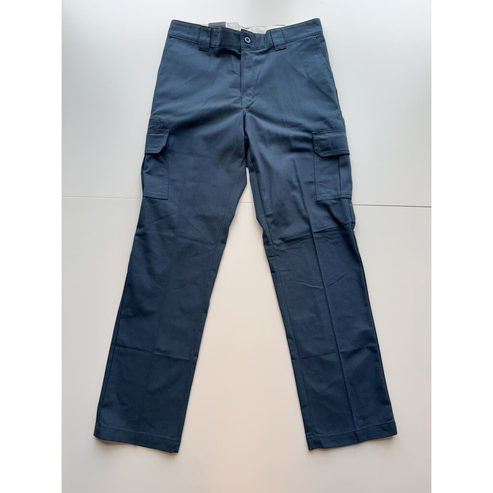 Dickies Cargo Pant Regular Fit Straight Leg Men's Work Wear 34x34 Dark Navy